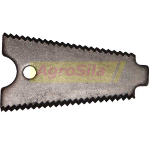 Пластина противорежущая  Н.066.52 с пазом